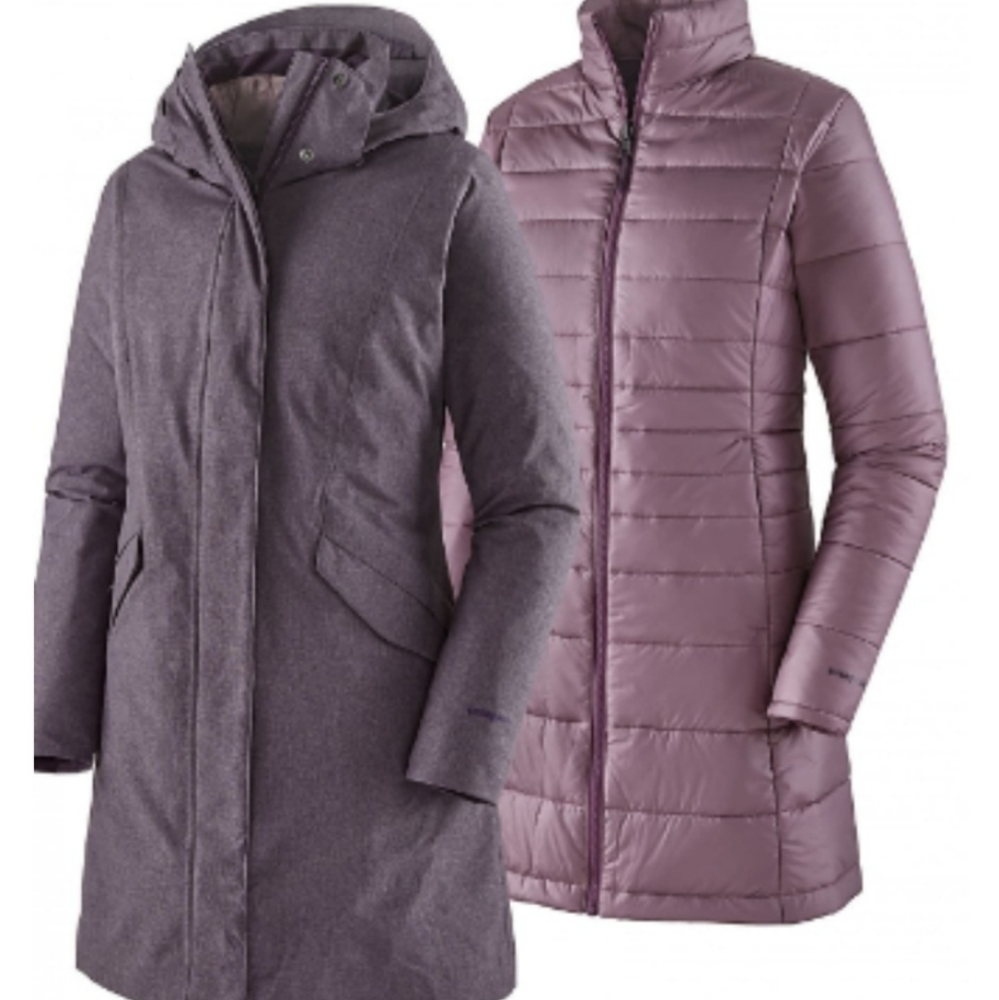 New with tags Patagonia Vosque 3-in-1 jacket size S